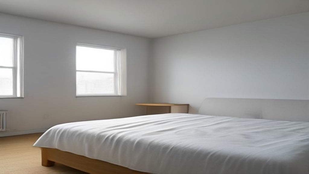 Salon d'un appartement meublé préparé pour l'accueil de voyageurs, serviettes pliées et clés posées