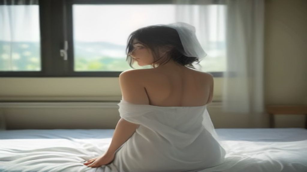 Co-hôte préparant le linge de lit d'un logement Airbnb avant l'arrivée des voyageurs