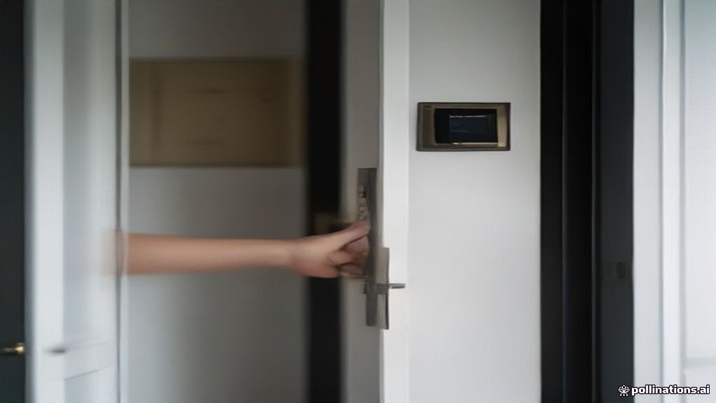 Remise des clés d'un appartement suisse entre l'hôte et le voyageur, geste d'accueil