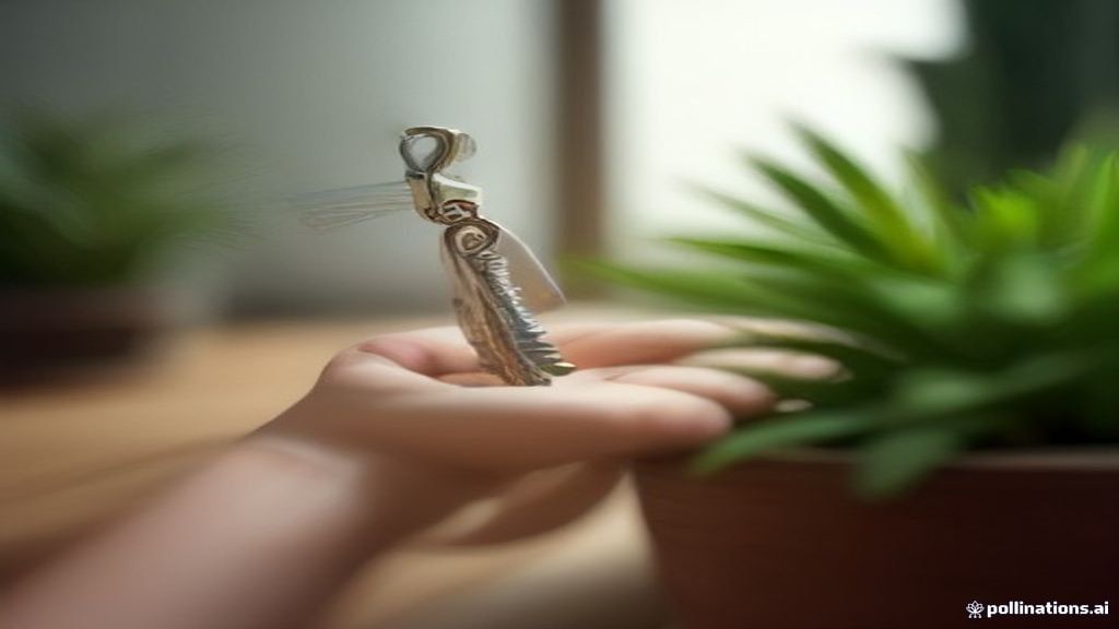 Mains tenant une clé de logement avec une étiquette en bois, intérieur d'un chalet suisse