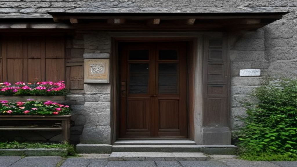 Façade d'un immeuble en Suisse romande hébergeant une location de courte durée