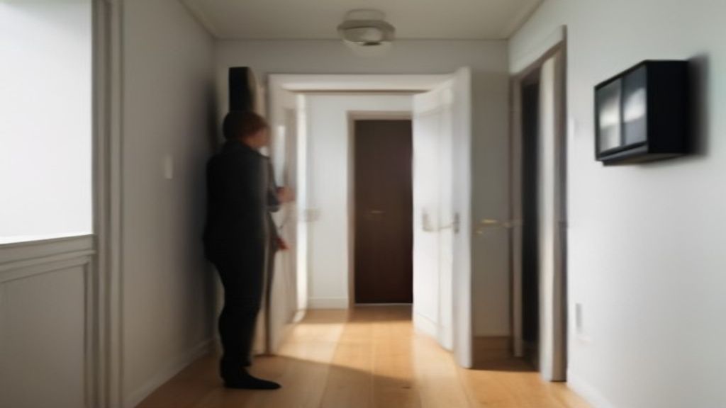 Remise des clés d'un appartement en PPE entre un propriétaire et un voyageur